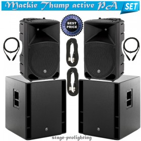 Mackie Thump active PA SET